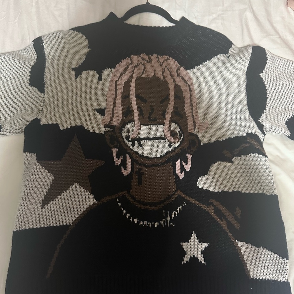 CLOUT COLLECTION ‘to the top’ oversized knit sweater